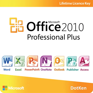 Microsoft Office 2010 Professional Plus – Genuine Key (1PC)