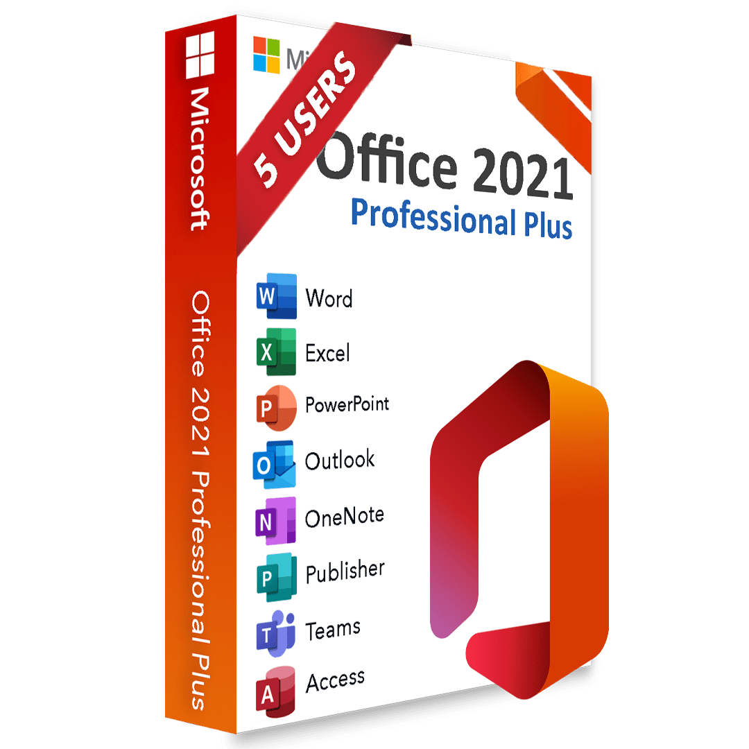 Microsoft Office 2021 Professional Plus | 5PC | Lifetime Product Key