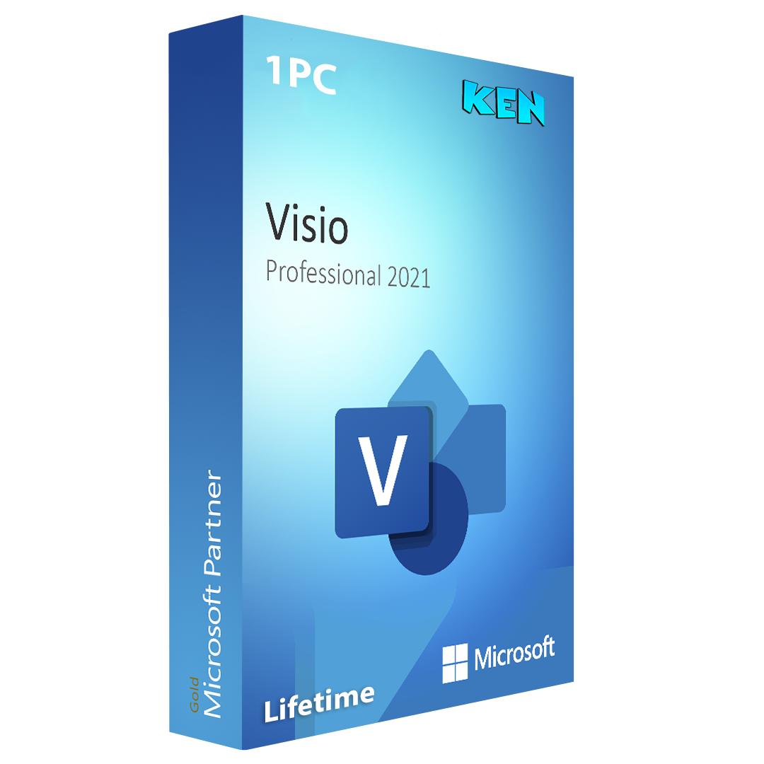 Visio Professional 2021 For 1 Devices, Lifetime