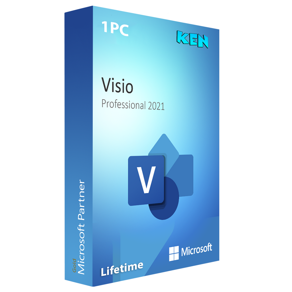 Visio Professional 2021 For 1 Devices, Lifetime