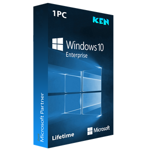 Windows 10 Enterprise 32/64-bit Product Key For 1 PC, Lifetime
