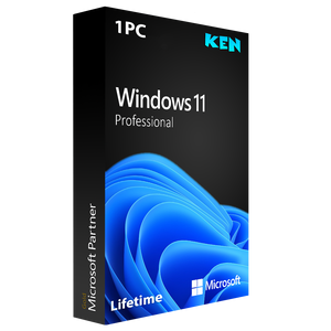 Windows 11 Professional 32/64-bit Product Key For 1 PC, Lifetime